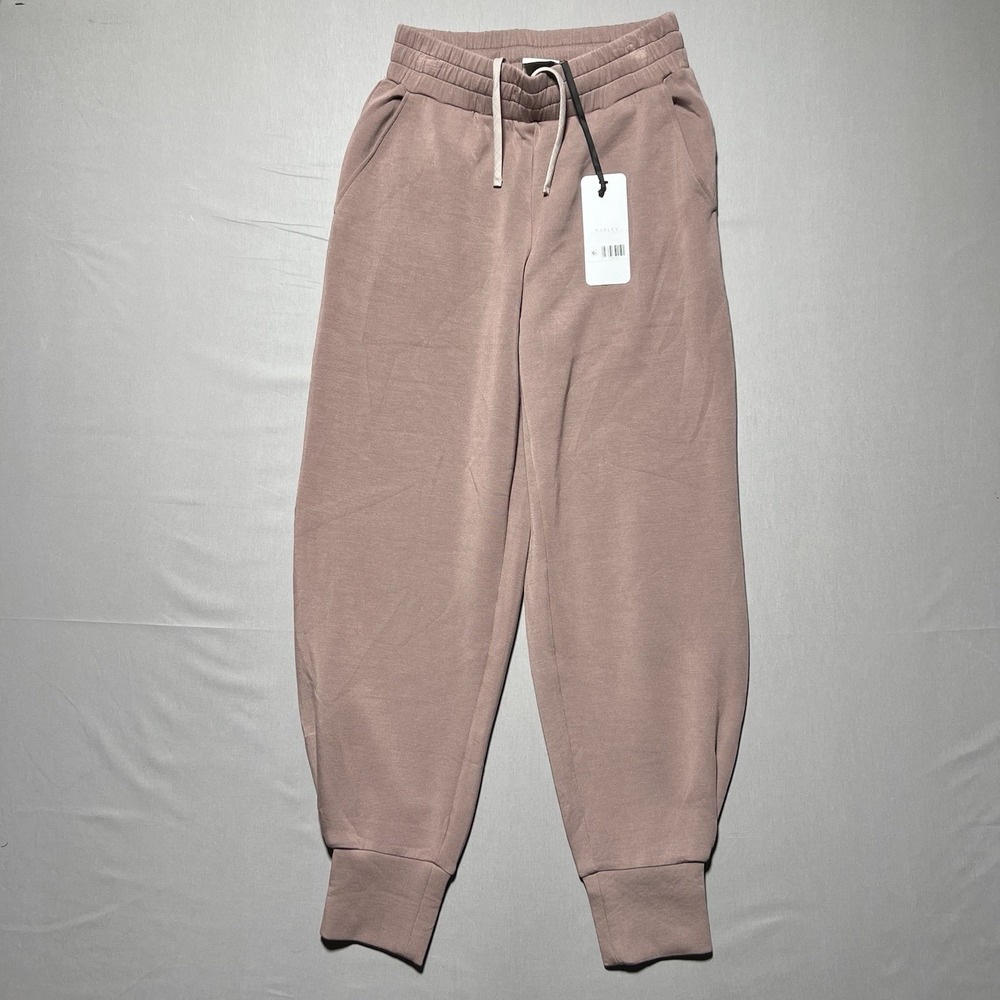 NWT Varley The Relaxed Pant 27.5‎ Women's Small Double Soft Brown $120